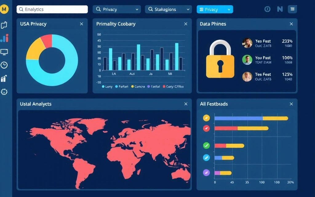 Analytics dashboard showing data usage insights