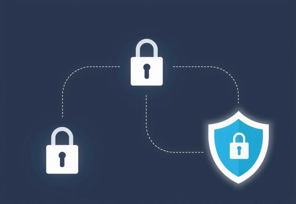 Secure data processing illustration